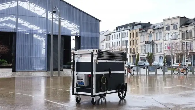 HelioSail landing video
